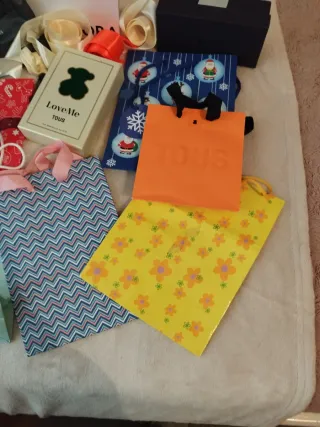 Lote Bolsas y Cajas de Regalo Variadas