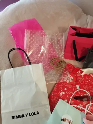 Lote Bolsas y Cajas de Regalo Variadas