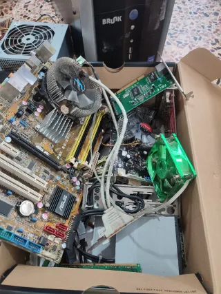 Caja ordenador, alimentación 450w,500w,DVD,video