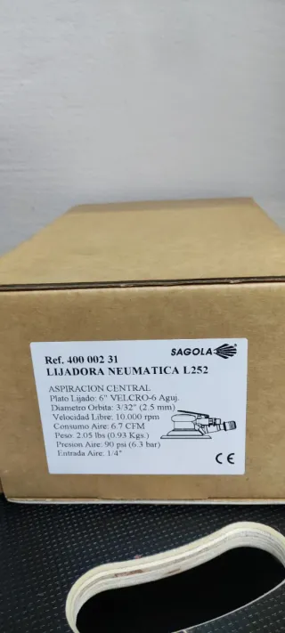 Lijadora Neumática Sagola L252