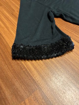 Maglia Yamamay nera con paillettes