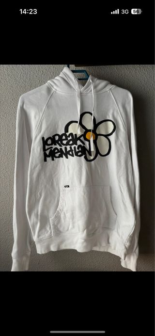 Sudadera Loreak Mendian Blanca