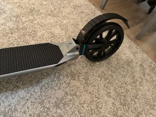 Patinete Scooter Negro y Plateado