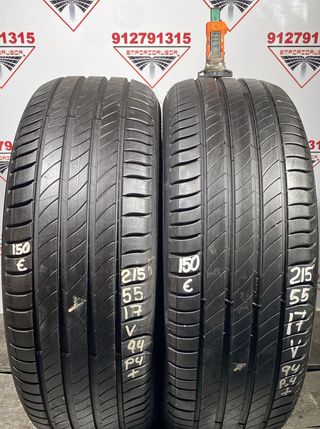 215 55 17 V MICHELIN RUEDA AL 90% VIDA UTIL