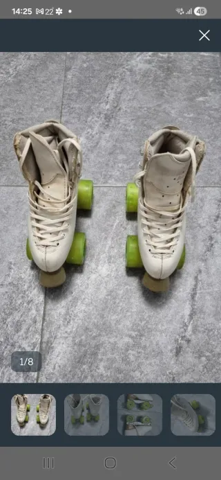 Juego 8 Ruedas Patines Helium