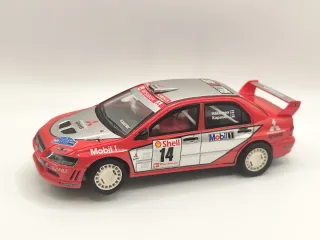 Scalextric Mitsubishi Lancer Evo 7 WRC Hakkinen
