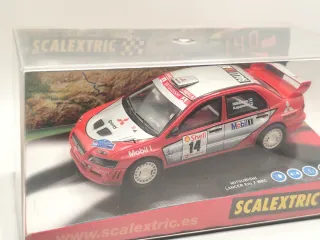 Scalextric Mitsubishi Lancer Evo 7 WRC Hakkinen