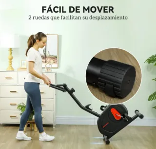 Bicicleta Estática Negra NUEVA Gym