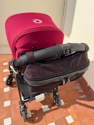 Bugaboo Bee 5 Silla de Paseo Negra y burdeos