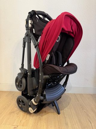 Bugaboo Bee 5 Silla de Paseo Negra y burdeos