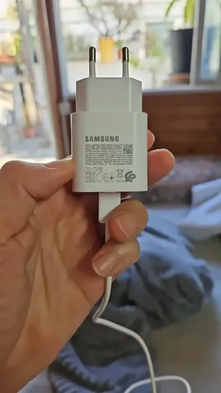 Cargador rápido Samsung original nuevo con cable