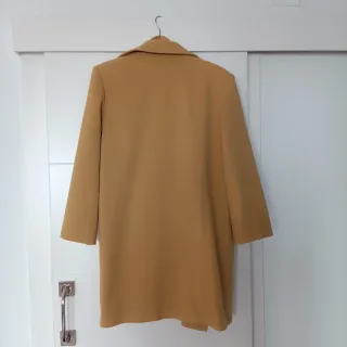 Abrigo corto mujer Oro Pura Lana Virgen Talla 40