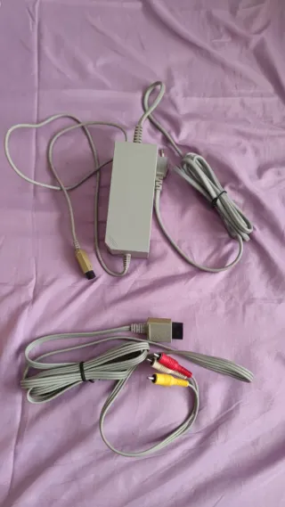 Cargador + Cable Nintendo Wii