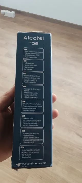 Telefono Alcatel Nero