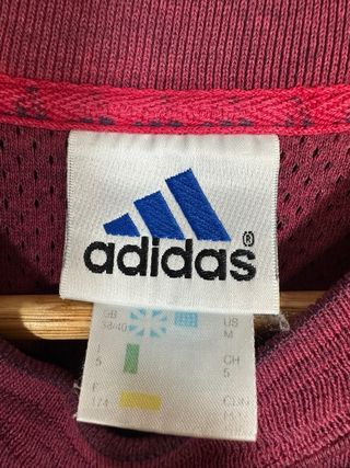 Sudadera Adidas Y2K burdeos Talla L