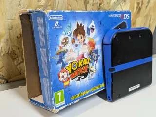 Nintendo 2DS Negra + caja + Super Mario Bros 2