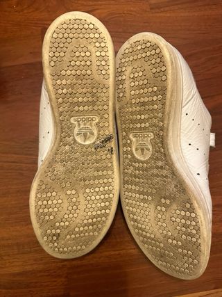 Adidas Stan Smith Velcro Beige