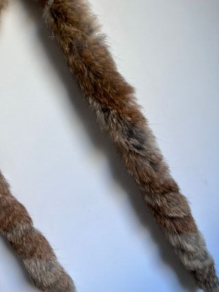 Abrigo de piel natural