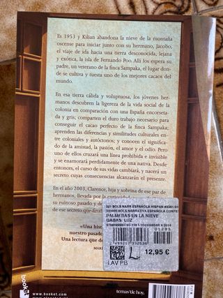 Palmeras en la nieve (NF Novela) (Spanish Edition)