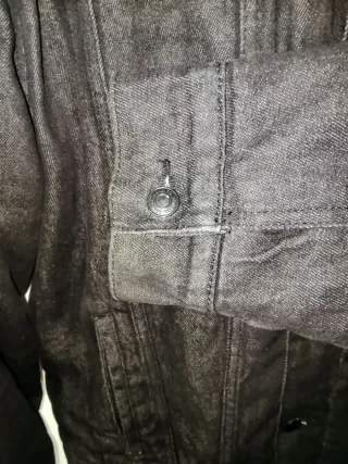 Cazadora vaquera Primark borrego XXL