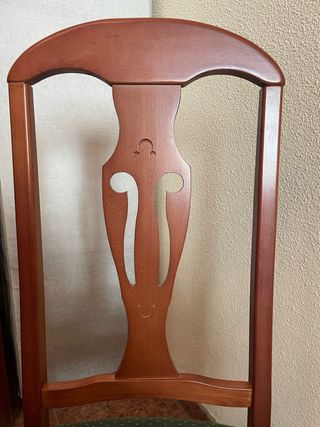 Sillas madera estilo isabelino VALLAD/CANTABR/BILB