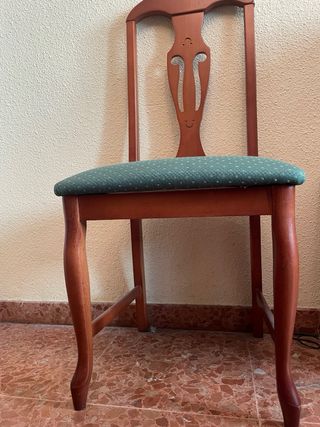 Sillas madera estilo isabelino VALLAD/CANTABR/BILB