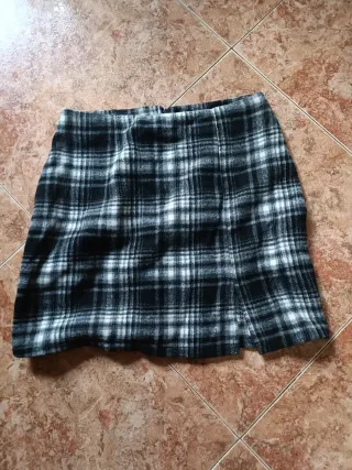 Falda New Yorker cuadros S