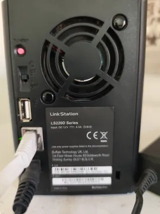 NAS Buffalo LS220D 4TB WD Red