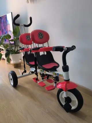 Triciclo Gemelar Infantil