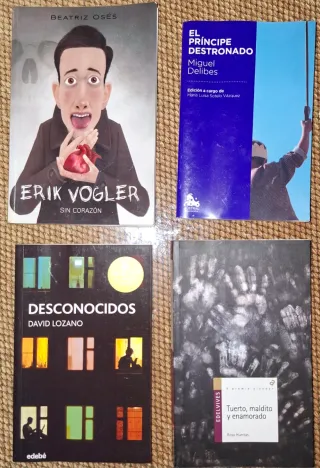 Libros para adolescentes. Ver descripción