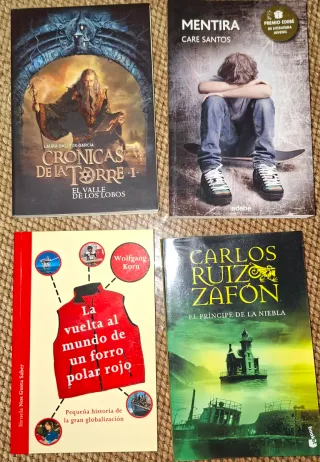 Libros para adolescentes. Ver descripción