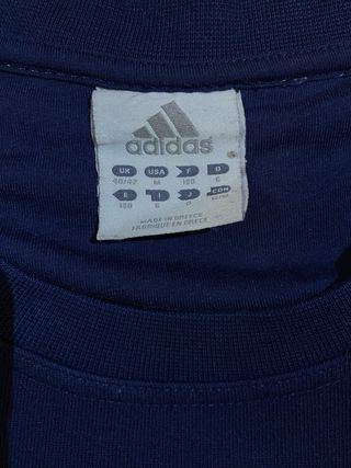 Felpa Adidas Y2K Design Onde Blu/Bianca M