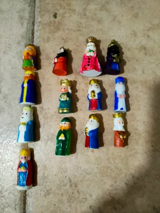Figuras Reyes Magos Roscon