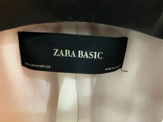 Chaqueta Zara Basic Rosa
