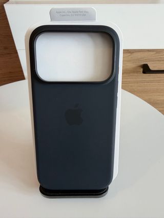 Funda Silicona iPhone 17 Pro Negra Apple
