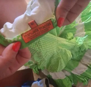 Dos trajes de flamenca Manuela Macias