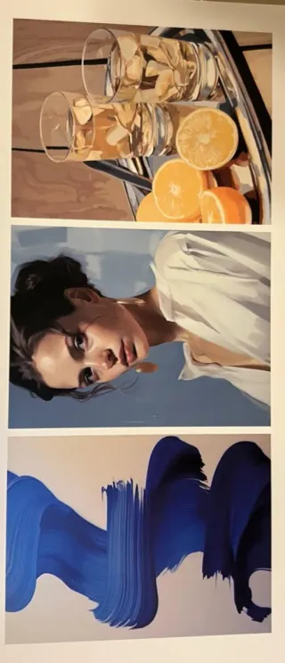 Set 3 Impressões 30x40cm