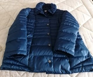 Piumino Fiorella Rubino blu