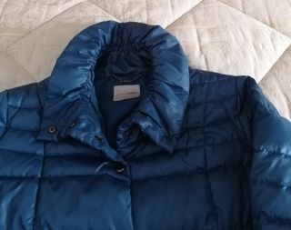 Piumino Fiorella Rubino blu