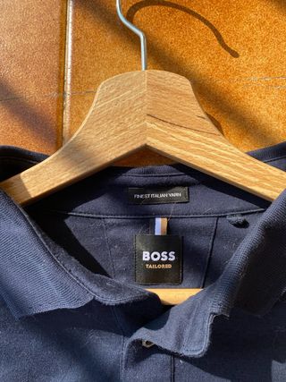 Camisa Polo BOSS Italiana Seda Talla M