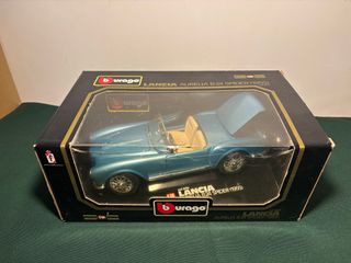 Lancia Aurelia B24 Spider 1955 Azzurro 1:18 Burago