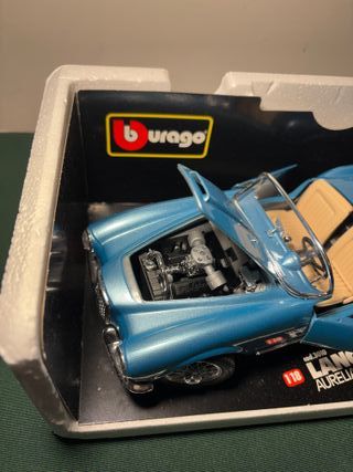 Lancia Aurelia B24 Spider 1955 Azzurro 1:18 Burago