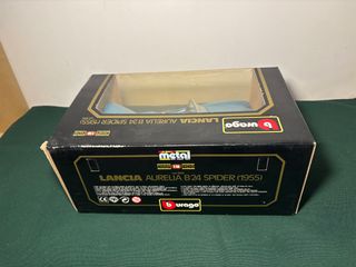 Lancia Aurelia B24 Spider 1955 Azzurro 1:18 Burago