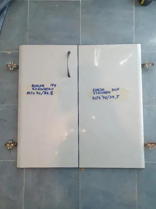 Puertas Muebles Cocina Blancas