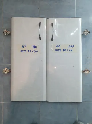 Puertas Muebles Cocina Blancas