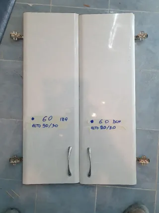 Puertas Muebles Cocina Blancas