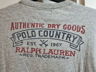 Camiseta Polo Ralph Lauren Gris XL
