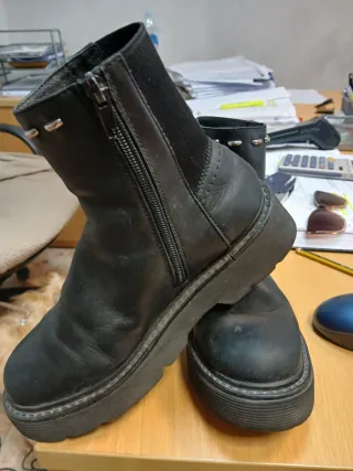 Stivaletti neri donna