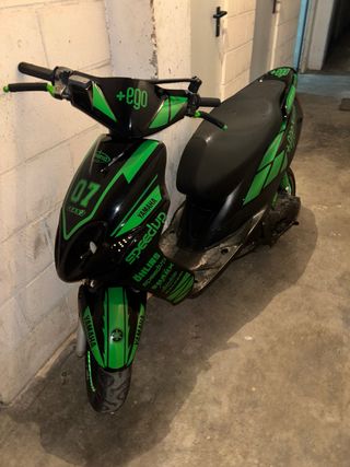 Yamaha Jog Scooter Negro/Verde