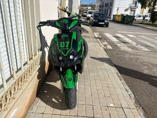 Yamaha Jog Scooter Negro/Verde